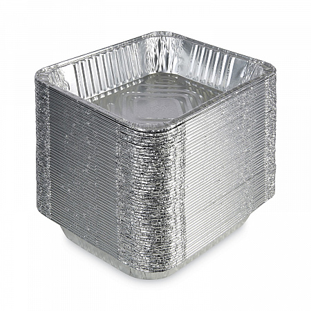 Aluminum Steam Table Pans, Half-Size Deep, 400 Gauge, 2.56