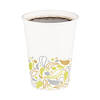 Deerfield Printed Paper Hot Cups, 12 oz, 50/Sleeve, 20 Sleeves/Carton (DEER12HCUP)
