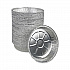Round Aluminum To-Go Containers, 300 Gauge, 48 oz, 9