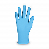 G10 Comfort Plus Blue Nitrile Gloves, Powder-Free, Large, 4 mil Thick, 9.5" Long, Light Blue, 100/Box (54188)