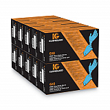 G10 2PRO Nitrile Gloves, Powder-Free, Large, 6 mil Thick, 9.5" Long, Blue, 100/Box (54423)