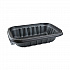 EarthChoice Entree2Go Takeout Container, 24 oz, 8.7 x 5.8 x 2, Black, Plastic, 300/Carton (YCNB9X624000)