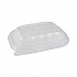EarthChoice Entree2Go Takeout Container Vented Lid, 5.7 x 4.3 x 2.6, Clear, Plastic, 600/Carton (YCNV6X4PPDL)