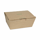 EarthChoice Tamper Evident OneBox Paper Box, 7.6 x 5.7 x 3.3, Brown, 160/Carton (NOB03KECTE)