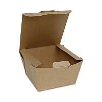 EarthChoice Tamper Evident OneBox Paper Box, 5.6 x 5.7 x 3.3, Brown, 200/Carton (NOB08KECTE)