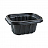 EarthChoice Entree2Go Takeout Container, 12 oz, 5.7 x 4.3 x 2.6, Black, Plastic, 600/Carton (YCNB6X412000)