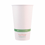 NoTree Paper Hot Cups, 16 oz, Natural, 1,000/Carton (CUSU16)