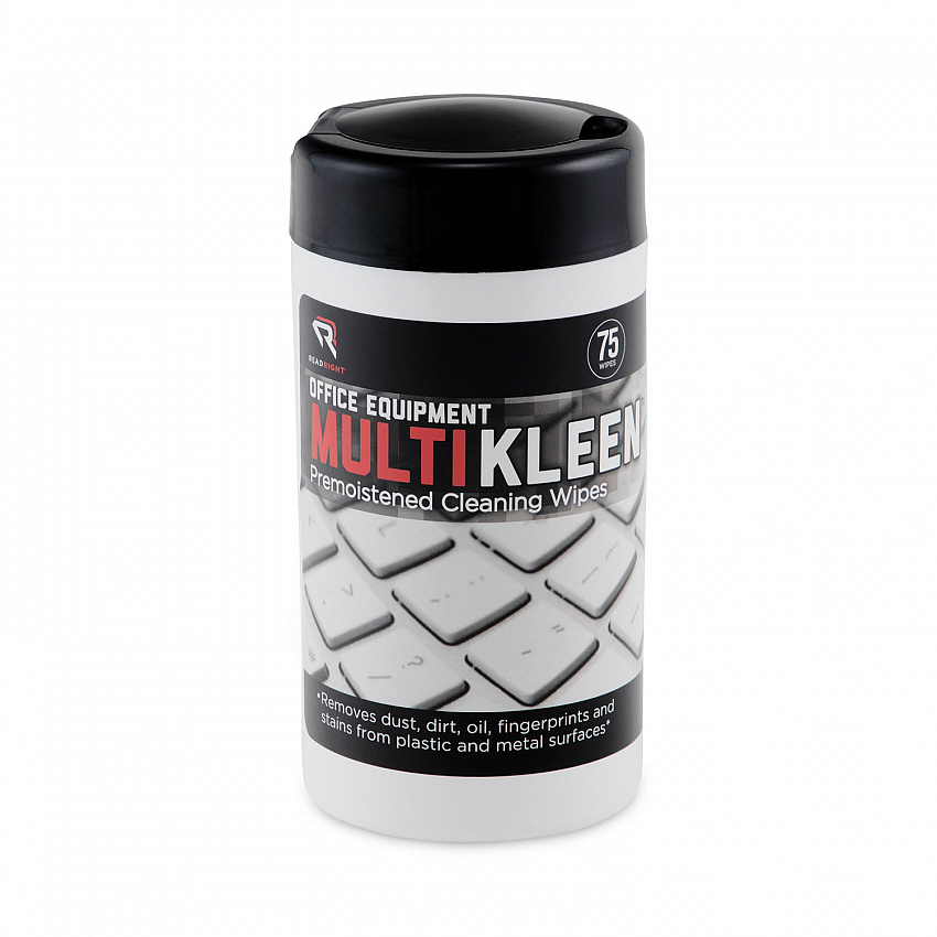 Office Equipment MultiKleen Wet Wipes, Cloth, 5.44 x 6.38, 75/Tub (RR1407)