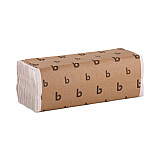 C-Fold Paper Towels, 1-Ply, 11.44 x 10, Bleached White, 198 Sheets/Pack, 12 Packs/Carton (6220)