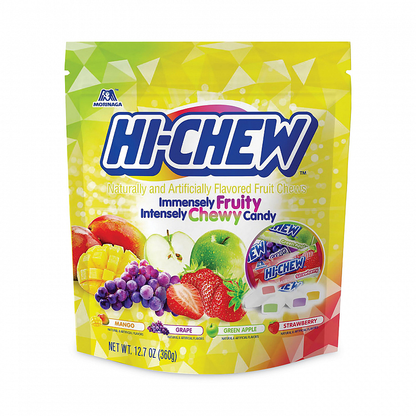 Fruit Chews, Original, 12.7 oz  Pouch, 3/Carton (20902502)