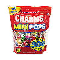 Mini Pops, 3.74 lb Bag, Assorted Flavors, 300/Bag (20902010)