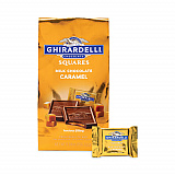 Milk Chocolate and Caramel Chocolate Squares, 9.04 oz Bags, 2 Bags/Pack (30001034)