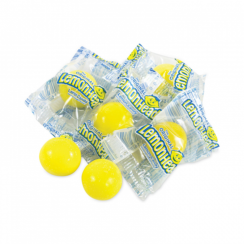Lemon Candy, Individually Wrapped, 40.5 oz Tub, 150 Pieces (20900232)
