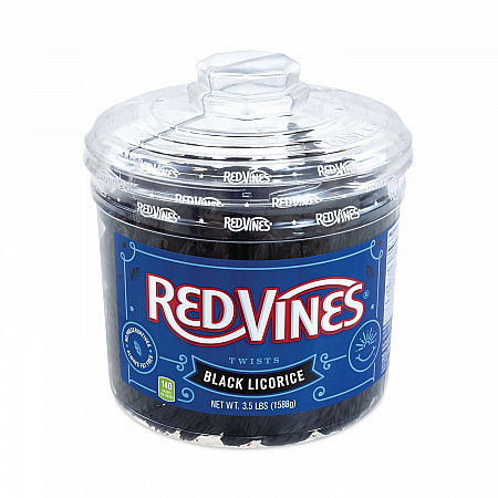 Black Licorice Twists, 3.5 lb Jar (20904500)