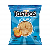 Bite Size Tortilla Chips, 2 oz Bag, 64 Bags/Carton (29500067)
