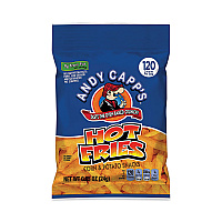 Hot Fries, Spicy Hot, 0.85 oz Bag, 72/Carton (20900465)