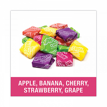 Mixed Fruit Chews, Assorted Flavors, 60 oz Tub, 365 Pieces (20900224)