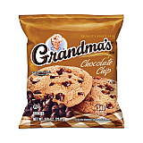 Homestyle Chocolate Chip Cookies, 2.5 oz Pack, 2 Cookies/Pack, 60 Packs/Carton (29500060)