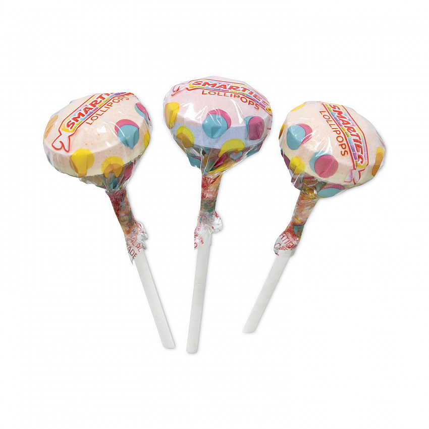 Smarties Lollies Lollipops, 34 oz Jar, 120 Pieces (20900013)