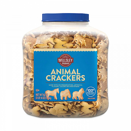 Animal Crackers, 62 oz Tub (22000464)