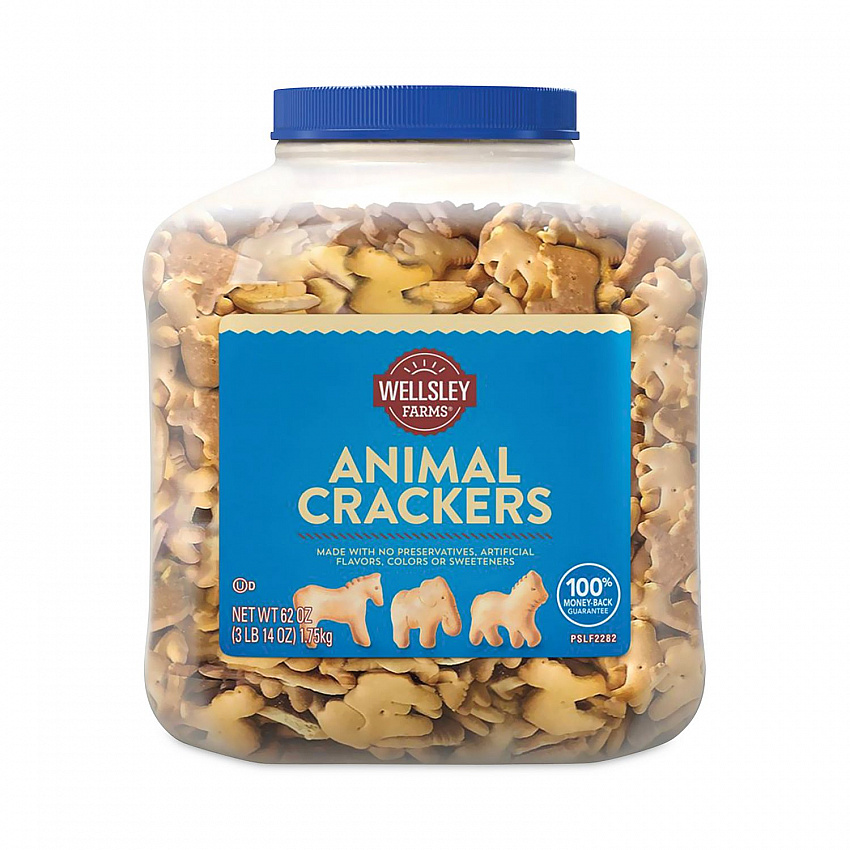 Animal Crackers, 62 oz Tub (22000464)