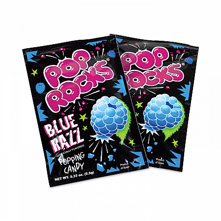 Sugar Candy, Blue Raspberry, 0.33 oz Pouches, 24/Carton (20900230)