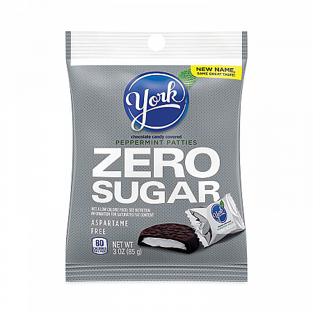 Sugar Free Peppermint Pattie, 3 oz Peg Bags, 12/Carton (24601076)