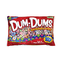 Dum-Dum-Pops, 14 Assorted Flavors, 360 Pieces/Carton (22000055)