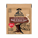 Instant Oatmeal, Maple and Brown Sugar, 1.51 oz Packet, 40/Carton (22000754)