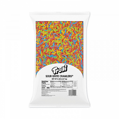 Sour Brite Crawlers, Assorted,  5 lb Bag (20900023)