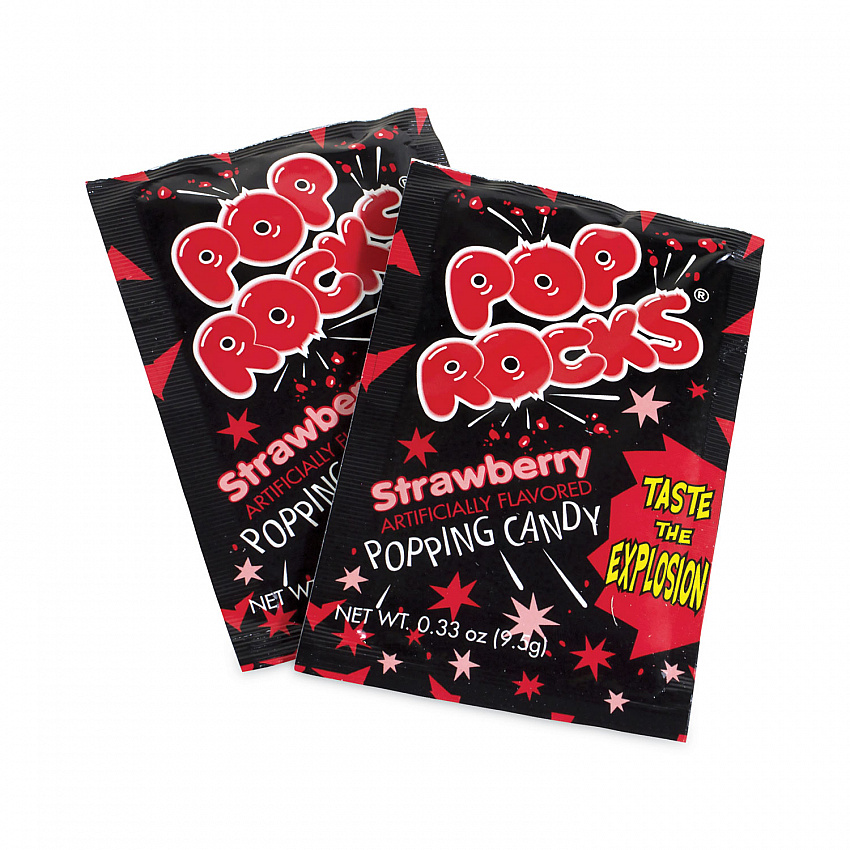 Sugar Candy,Strawberry, 0.33 oz Pouches, 24/Carton (20900231)