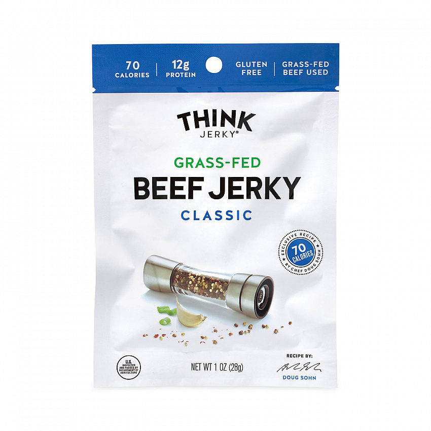 Classic Beef Jerky, 1 oz Pouch, 12/Pack (22000984)