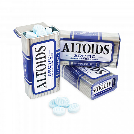 Arctic Peppermint Mints, 1.2 oz, 8 Tins/Pack (20900488)