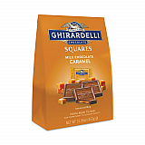 Milk Chocolate and Caramel Chocolate Squares, 15.96 oz Bag (30001035)