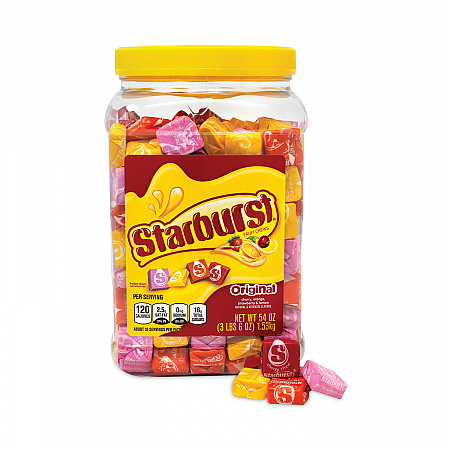 Original Fruit Chews, Assorted, 54 oz Tub (22000992)