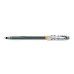 Pilot Neo-Gel Gel Pen, Stick, Fine 0.7 mm, Black Ink, Black Barrel, Dozen (14001)