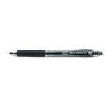 Pilot Precise Gel BeGreen Gel Pen, Retractable, Fine 0.7 mm, Black Ink, Black Barrel, Dozen (15001)