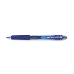 Pilot Precise Gel BeGreen Gel Pen, Retractable, Fine 0.7 mm, Blue Ink, Blue Barrel, Dozen (15002)