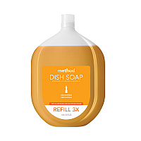 Dish Soap Refill Tub, Clementine Scent, 54 oz Tub, 4/Carton (10576)