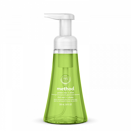 Foaming Hand Wash, Green Tea and Aloe Scent, 10 oz (00362)