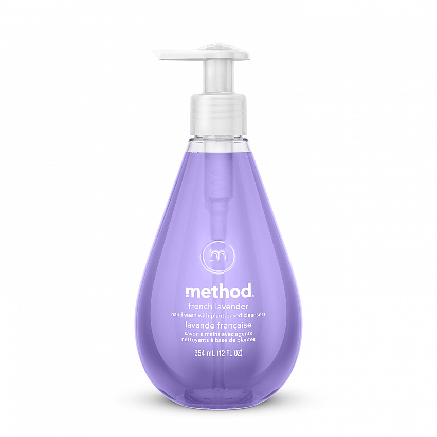 Gel Hand Wash, French Lavender Scent, 12 oz, 6/Carton (00031CT)