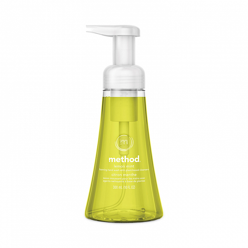 Foaming Hand Wash, Lemon Mint Scent, 10 oz (01162)