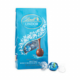 Lindor Truffles Milk Chocolate Sea Salt, 5.1 oz Bag, 3 Bags/Pack (30101012)