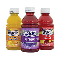 Fruit Juice Variety Pack, Fruit Punch, Grape, and Orange Pineapple, 10 oz Bottles, 24/Carton (90000105)