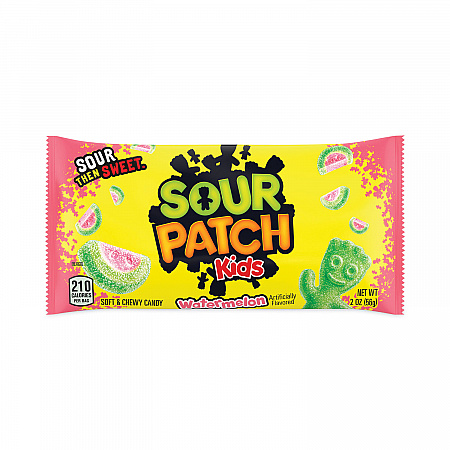 Chewy Candy, Watermelon, 2 oz Bags, 24/Carton (30400004)