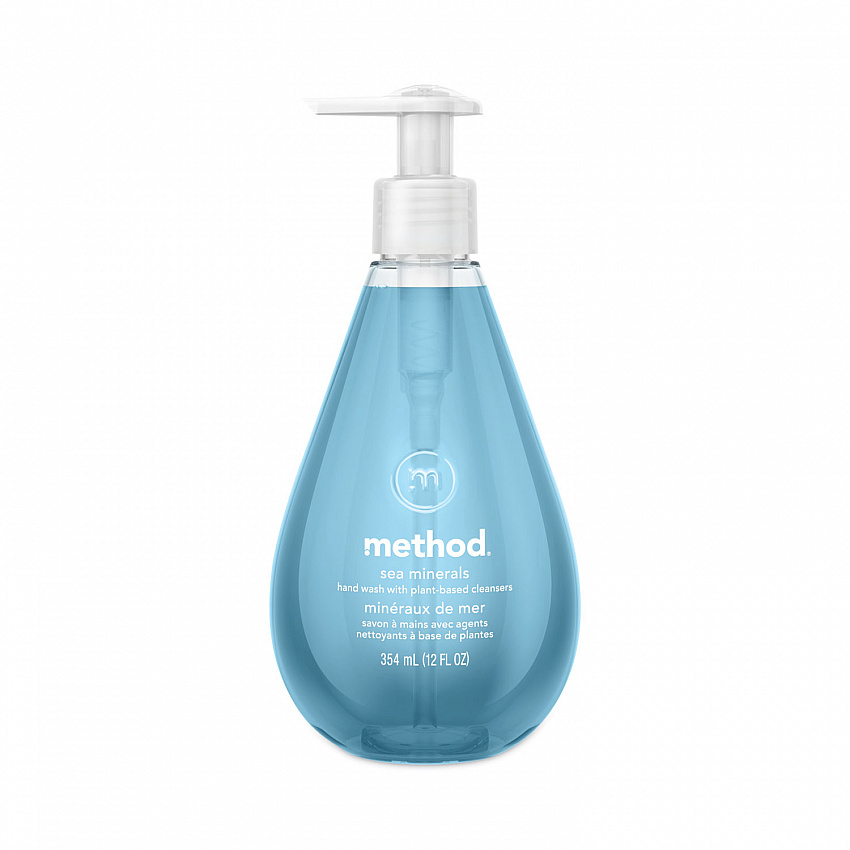 Gel Hand Wash, Sea Minerals Scent, 12 oz (00162)