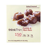 High Protein Bars, Salted Caramel, 1.41 oz Bar, 10 Bars/Carton (30700112)