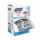 Advanced Hand Sanitizer Single Use, Gel, 1.2 mL Packet, Fragrance-Free, 125/Box, 12 Box/Carton (9630125NSCT)