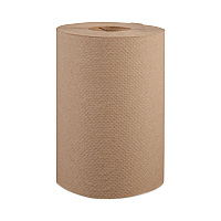 Hardwound Roll Towels, 1-Ply, 8" x 350 ft, Natural, 12 Rolls/Carton (108)