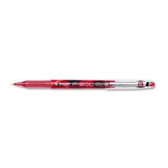 Pilot Precise P-500 Gel Pen, Stick, Extra-Fine 0.5 mm, Red Ink, Red Barrel, Dozen (38602)